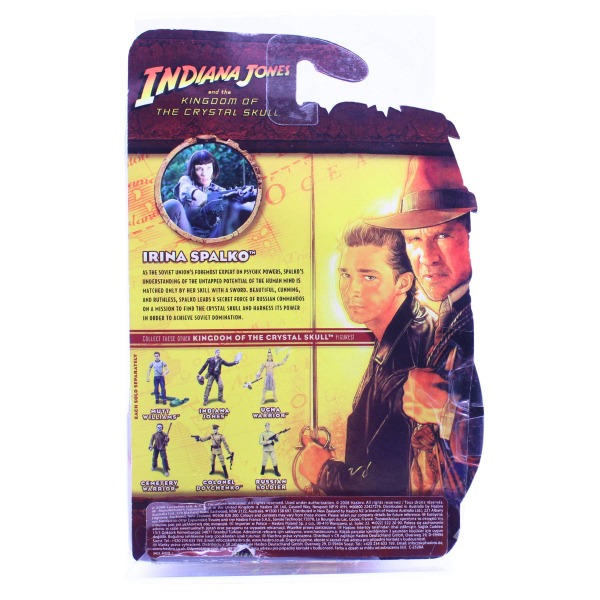 Indiana Jones Irina Spalko Actionfigur 2008 | Hasbro 3¾ Inch | OVP